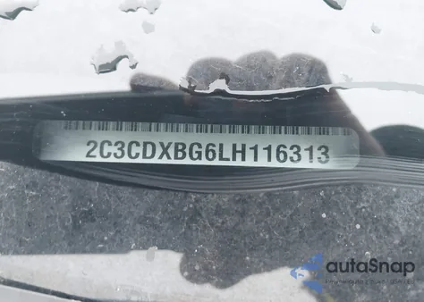 2020 Dodge Charger Sxt Rwd z USA, uszkodzony, nr VIN 2C3CDXBG6LH116313